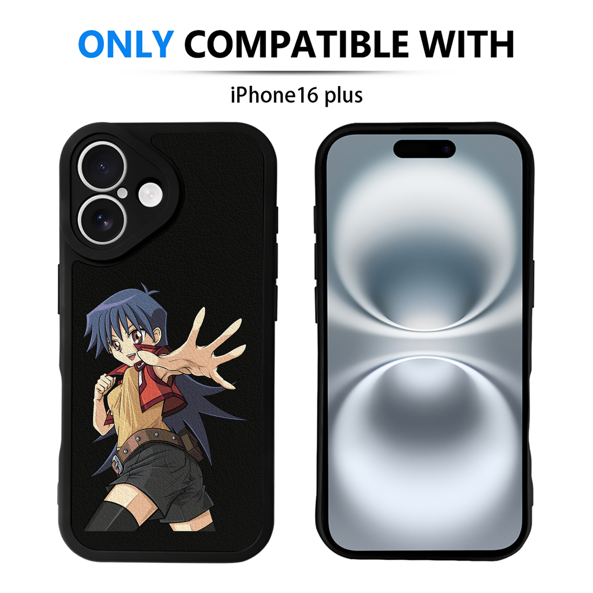 遊☆戯☆王 Yu-Gi-Oh! 【iPhone 16シリーズ対応】シリコンスマホケース（レザー調） 材質：シリコン